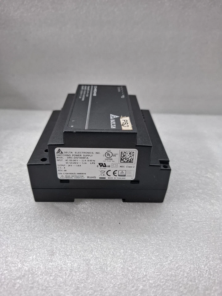 Delta Electronics DRC-24V100W1A Switching Power Supply 24V 3.8A